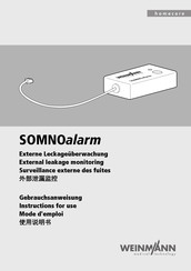 Weinmann SOMNOalarm Mode D'emploi