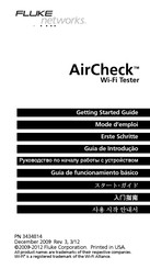 Fluke Networks AirCheck Mode D'emploi