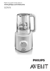 Philips AVENT SCF870 Mode D'emploi