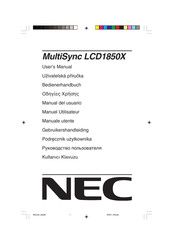 NEC LH-18S02-1 Manuel Utilisateur