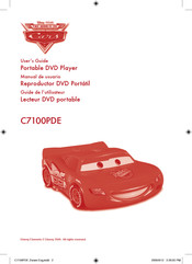 LEXIBOOK Disney PIXAR The World Of Cars C7100PDE Guide De L'utilisateur
