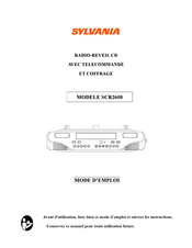 Sylvania SCR2608 Mode D'emploi