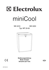 Electrolux miniCool WA 3210 Mode D'emploi