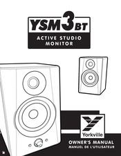 Yorkville YSM3BT Manuel De L'utilisateur
