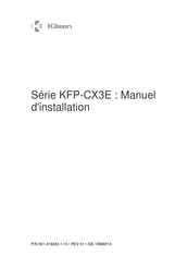 Kilsen KFP-CX3E Série Manuel D'installation