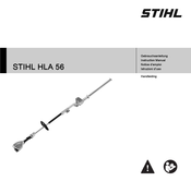 Stihl HLA 56 Notice D'emploi