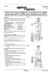 Spirax Sarco DP27G Instructions De Montage