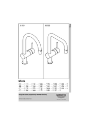 Grohe Minta 32 321 Instructions De Montage