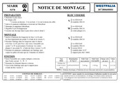 Westfalia 307380600001 Notice De Montage