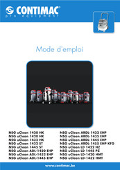 Contimac NSG uClean ADL-1420 EHP Mode D'emploi