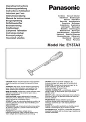 Panasonic EY37A3 Instructions D'utilisation