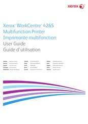 Xerox WorkCentre 4265 Guide D'utilisation