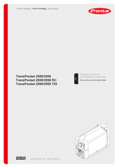 Fronius TransPocket 3500 RC Instructions De Service