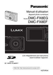 Panasonic LUMIX DMC-FX8EF Manuel D'utilisation