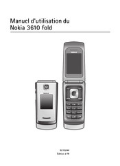 Nokia 3610 fold Manuel D'utilisation