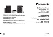 Panasonic SC-PMX9DB Mode D'emploi