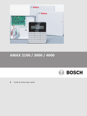 Bosch AMAX 2100 Guide De Démarrage Rapide