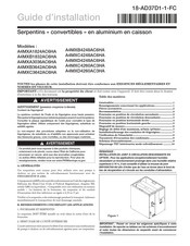 Trane A4MXC4260AC3HA Guide D'installation