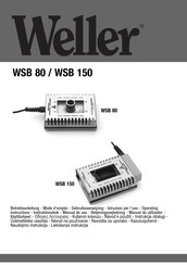 Weller WSB 150 Mode D'emploi