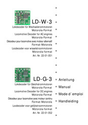 tams elektronik LD-W-3 Mode D'emploi