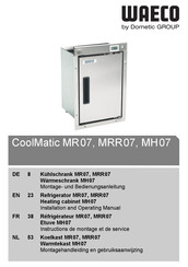 Dometic MRR07 Instructions De Montage Et De Service