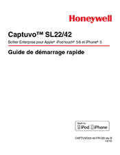 Honeywell Captuvo SL42 Guide De Démarrage Rapide