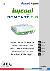 dirna Bergstrom bycool green line COMPACT 2.0 Instructions De Montage