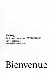 BenQ PB6210 Manuel De L'utilisateur