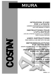 Costan MIURA Instructions Pour L'utilisateur