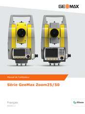 GeoMax Zoom25 Série Manuel De L'utilisateur