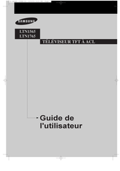 Samsung LTN1765 Guide De L'utilisateur
