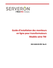 Qualitrol SERVERON TM Série Guide D'installation