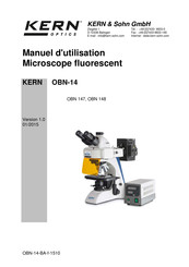 KERN&SOHN OBN-148 Manuel D'utilisation