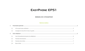 Easypix EasyPhone EP51 Manuel De L'utilisateur