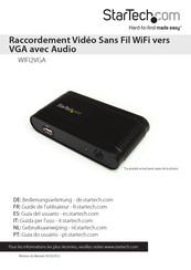 StarTech WIFI2VGA Guide De L'utilisateur