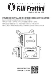 F.lli Frattini 98011 Instructions De Montage