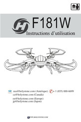 Holystone F181W Instructions D'utilisation