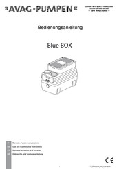 AVAG-Pumpen BlueBOX Manuel D'utilisation