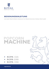 Royal Catering RCPR-1325 Manuel D'utilisation