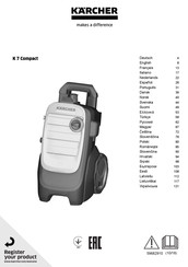 Kärcher K7 Mode D'emploi