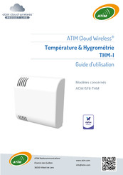 ATIM Cloud Wireless ACW/SF8-THM Guide D'utilisation