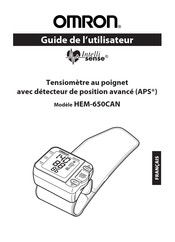 Omron HEM-650CAN Guide De L'utilisateur
