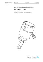 Endress+Hauser Smartec CLD18 Manuel De Mise En Service