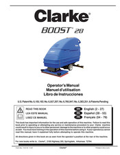 Clarke Focus II BOOST 28 Manuel D'utilisation