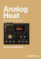 Elektron Analog Heat Manuel D'utilisation