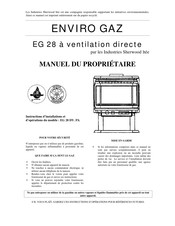 Enviro EG 28 Manuel Du Propriétaire