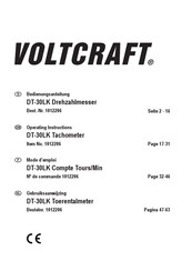 VOLTCRAFT DT-30LK Mode D'emploi