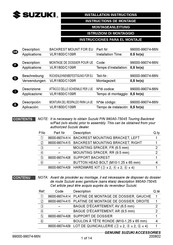 Suzuki 99000-99074-66N Instructions De Montage