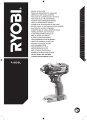 Ryobi 18 B ONE+R18iD3 Traduction Des Instructions Originales