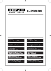 König Electronic DL-DANCER250 Mode D'emploi